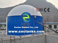 Tanques de armazenamento de biogás fornecidos por esmalte central Dureza de 6,0 Mohs Fácil de limpar
