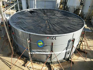 Tanques de armazenamento de água de aço para projetos de armazenamento de água potável com padrão AWWA e OSHA