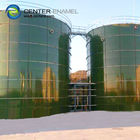 Tanques de armazenamento de líquidos revestidos de vidro de esmalte central com excelente resistência à corrosão