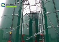 50000 galões de vidro fundido em aço tanques de armazenamento de águas residuais para municipais