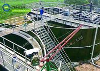 Tanques de armazenagem de águas residuais de aço revestidos de vidro de 40000 galões para estações de tratamento de águas residuais industriais