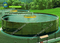 Tanques de armazenamento de águas residuais de aço revestidos de vidro de 10000 galões para estações de tratamento de águas residuais