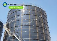 Tanques de armazenamento de água potável revestidos de vidro de 560000 galões com telhado de vidro fundido a aço