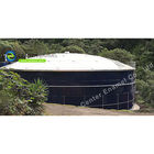 Tanque de armazenamento de lodo para tratamento de águas residuais com telhado de membrana ou de alumínio