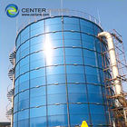 Vidro fundido a aço SBR Tanques de armazenamento de água residual, tanques de armazenamento de água de aço emoldurado
