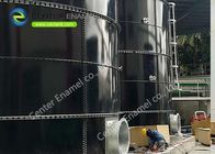 Reator CSTR de aço revestido de vidro com telhados para planta de biogás