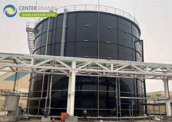 Superior Corrosion Resistant Glass Fused Steel Tank Used As Anaerobic Reactor