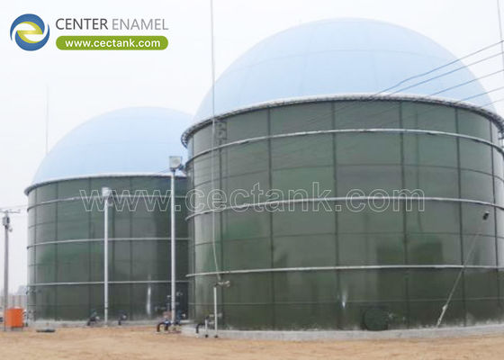 Anaerobic Biogas Digester , Biogas Storage Tank With Three Phase Separator