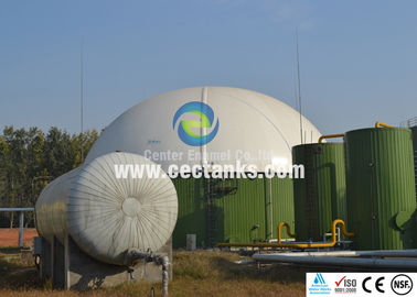 Tanques de armazenagem de águas residuais de vidro fundido a aço, tanque de tratamento de águas residuais ISO 9001:2008
