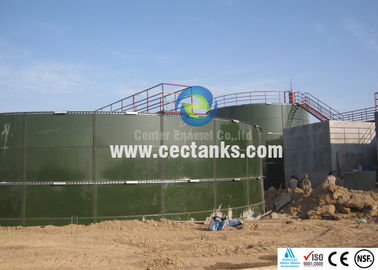 Tanque de digestão de lodo de porcelana esmaltada, tanques comerciais de armazenamento de água