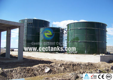 Tanque de armazenamento de telhado de cone, silos de aço de esmalte vítreo para armazenamento de grãos