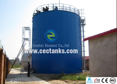 Tanques de armazenamento de lixiviação de aterros sanitários para projetos de tratamento de águas residuais com telhado de dupla membrana