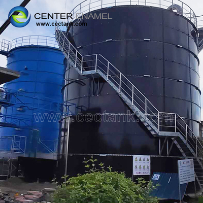 O esmalte do centro fornece o vidro alinhou os tanques de aço de SBR para o projeto do tratamento de águas residuais