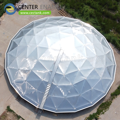 Telhados geodésicos com cúpula de alumínio, leves e resistentes à corrosão