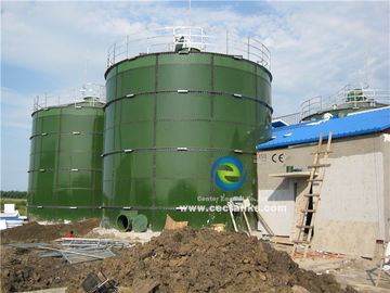 Plantas de Biogás para Gerar Eletricidade Vidro Fundido em Tanques de Aço, Arte 310 de Aço