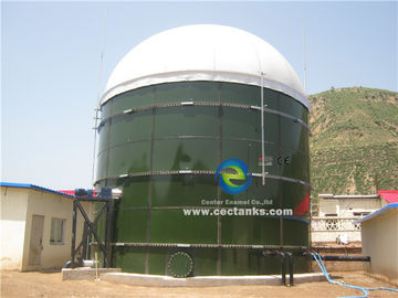 Instalações de tratamento de águas residuais Vidro fundido a aço Tanques de água para tratamentos municipais e zona industrial organizada