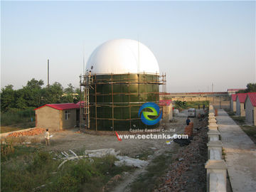 Tanque de armazenamento de biogás de aço revestido de vidro pré-fabricado com 2,000,000 galões ART 310