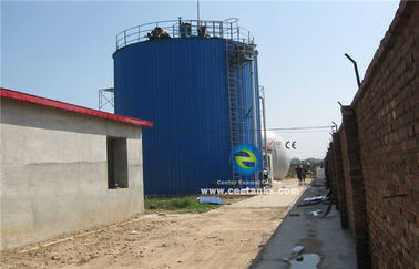 ISO 9001:2008 Tanques de aço fundido de vidro para armazenamento de água potável e armazenamento de águas residuais