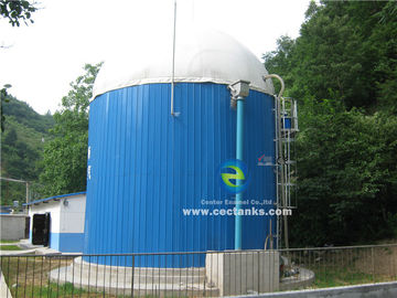 O vidro padrão de AWWA D103/EN ISO28765 fundiu os tanques de aço para a planta contínua maioria industrial do armazenamento