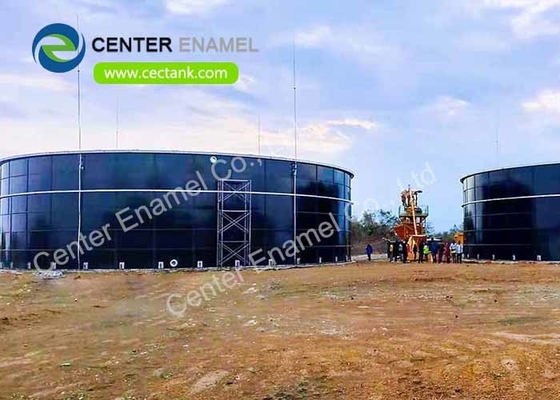 Steel Plates 12mm Sludge Storage Tank Mine Water Tanks Project To Complete The Delivery