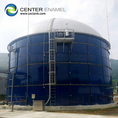 Tanque de armazenamento de água de aço revestido de vidro de instalação rápida
