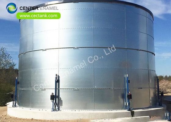 AWWA D103 galvanizou o armazenamento de petróleo e gás dos tanques de aço