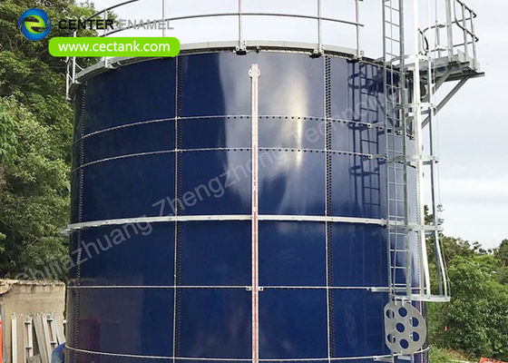 Tanques de água alinhados de vidro da irrigação dos tanques de aço GLS para plantas da exploração agrícola