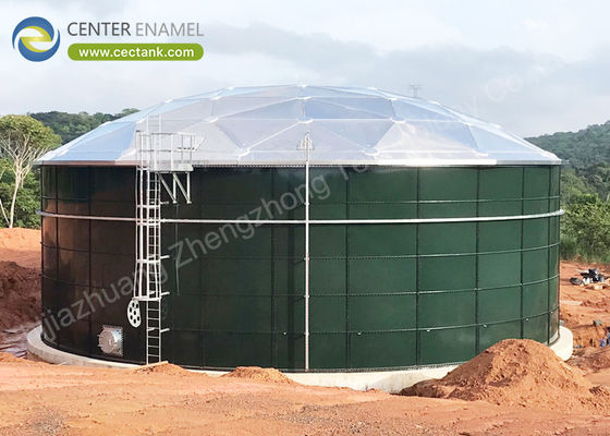 Tecidos de cúpula de alumínio resistentes à corrosão API 650 AWWA para água potável e águas residuais