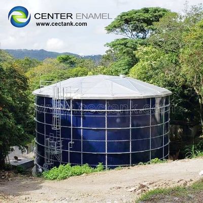o mais alto padrão da indústria de alumínio teto de cúpula para o projeto de água potável no Brasil