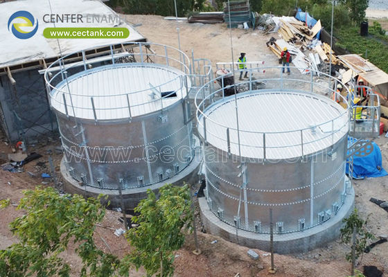 Centro Esmalte Fornecendo Tanques de Água de Irrigação de Aço Galvanizado Premium Para Clientes Globais