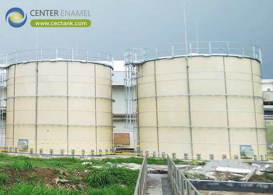 Silos de armazenamento de grãos de grande porte, revestidos de vidro e com parafusos: qualidade excepcional e baixa manutenção