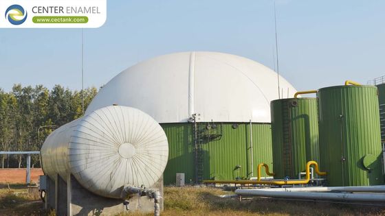 Tanque de digestor anaeróbico para processo de energia renovável