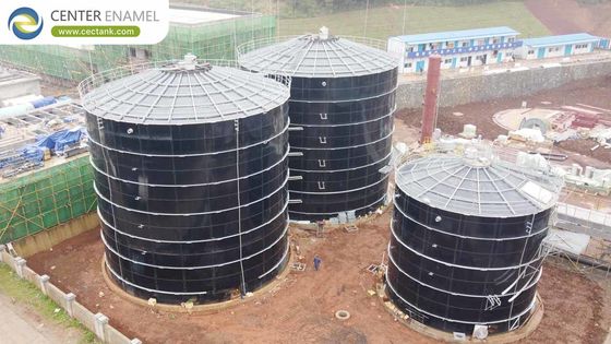 Tanques de armazenamento de biogás e digestão anaeróbica no tratamento de águas residuais: soluções de alta capacidade para a produção de energia sustentável
