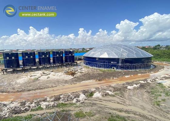 5000000 galões Tanques industriais de água para tratamento de águas residuais e esgotos