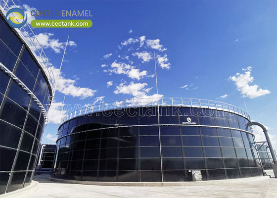 Tanques de armazenamento de líquidos de aço parafusados de fácil montagem: soluções de armazenamento eficientes de 20m3 a 60.000m3 de capacidade