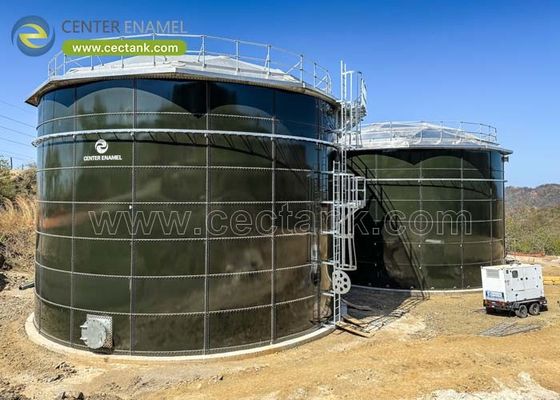 Tanques de 500 m3 de vidro fundido a aço: capacidade, dimensões e aplicações de um tanque GFS de 500 m3
