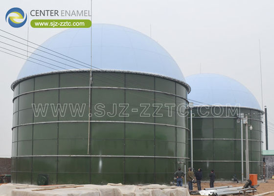 Reator CSTR verde escuro para o projeto de biogás do Azerbaijão Avançar soluções de energia renovável