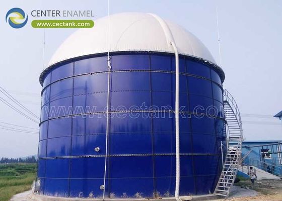 PH11 Tanque de armazenamento de biogás com suporte de gás de membrana dupla