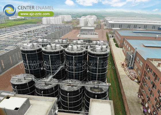 Centro Esmalte Fornece Tanques Digestores Anaeróbicos Para Projeto de Biogás da Libéria