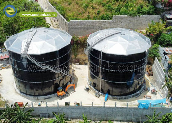 Center Enamel: Elevando o Desempenho de Tanques de Retenção de Águas Residuais e a Gestão Ambiental com Telhados de Cúpula de Alumínio Avançados