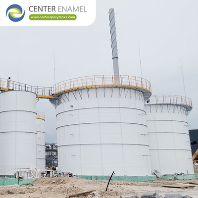 Tanques de armazenamento de fertilizantes líquidos de aço revestido com epóxi confiáveis para contenção segura e eficaz de fertilizantes agrícolas