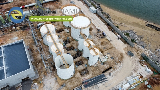 Tanques de aço revestidos com epoxi para lixiviação de líquidos: armazenamento de efluentes corrosivos de aterros sanitários
