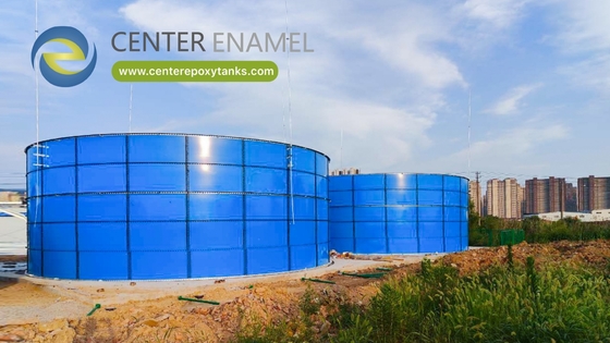 Tanques de Aço Parafusados com Revestimento Epóxi para Óleos Vegetais: Armazenamento Higiênico para Óleos Comestíveis