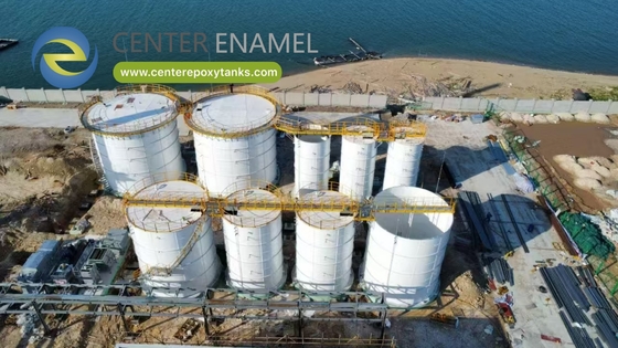 Tanques de aço revestido por epoxi para petróleo bruto: Contenção em grande escala de petróleo bruto