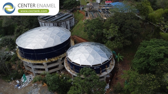 Telhado Flutuante para Tanques de Óleo de Palma Bruto (CPO): Mantém a qualidade do óleo e previne a oxidação