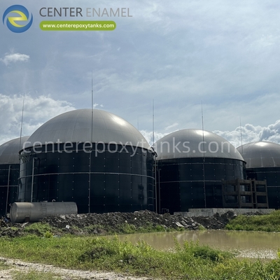 Coberturas de Membrana Dupla para Digestores de Biogás Agrícolas: Armazenam biogás de resíduos agrícolas.