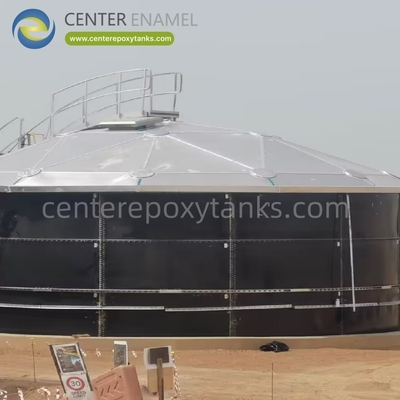 Telhado geodésico de cúpula de alumínio para reservatórios de água potável: garante um abastecimento de água livre de contaminação