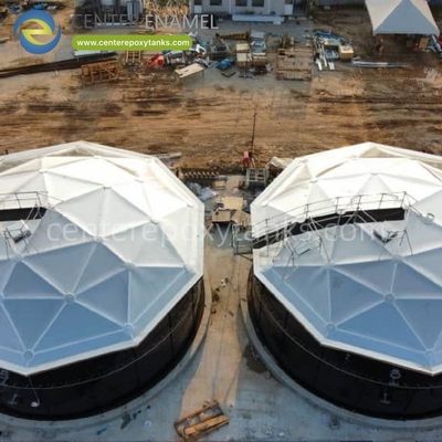 Telhado de cúpula de alumínio para tanques de armazenamento industriais: Uma cobertura versátil e leve para materiais industriais