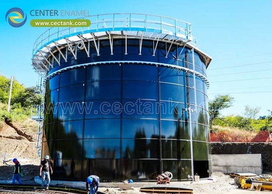 Glass Fused to Steel (GFS) Anaerobic Fermentation Tanks by Shijiazhuang Zhengzhong Technology Co., Ltd (Center Enamel): Advanced Technology for Efficient Biogas Production