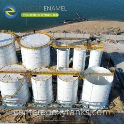 Tanque Revestido com FBE para uma Planta de Biogás: Fornece contenção confiável e resistente à corrosão para digestores anaeróbicos.